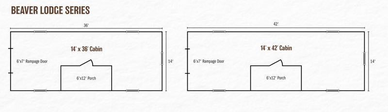 Ozark Mountain Ridge Cabins Floor Plans
