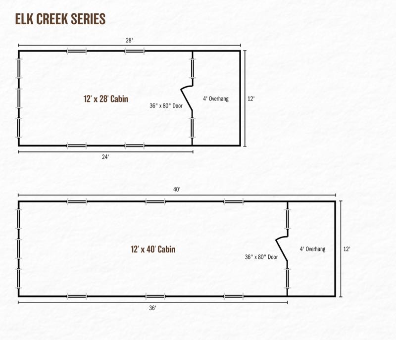 Ozark Mountain Ridge Cabins Floor Plans