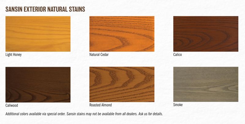 Ozark Mountain Ridge Cabins Exterior Stain Colors