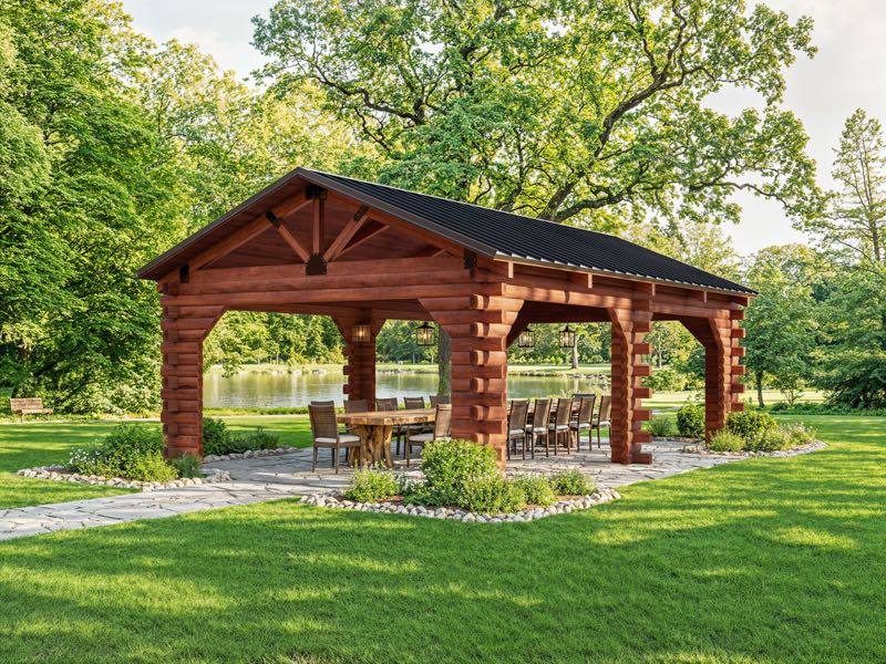 Ozark Mountain Ridge Cabins' Pavilion